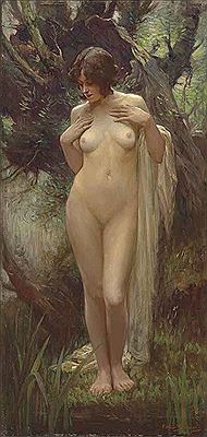 Arthur Spooner : Nymph in a Wood