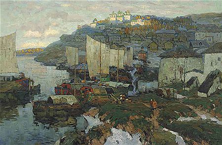 Konstantin Ivanovich Gorbatov : The harbour