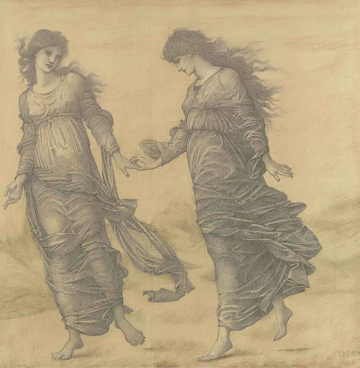 Edward Coley Burne-Jones : From Auction Records