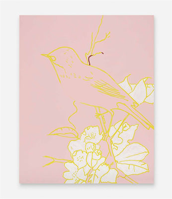 Gary Hume : Bird on a Branch