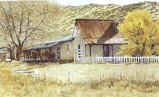 Morris Rippel : Ranch House on the Rio Grande