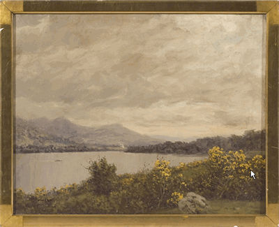 Hugh Huntington Howard : Placid Lake Landscape