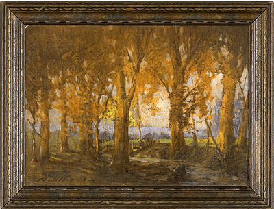 Thomas Jefferson Willison : Autumn Landscape