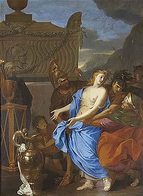 Charles Lebrun : Le sacrifice de Polyxène