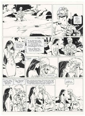 Philippe Francq : LARGO WINCH L'HEURE DU TIGRE (T.08, PLANCHE 39)