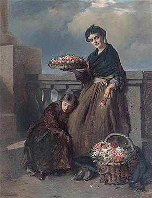 Edward Charles Barnes : A penny a posy