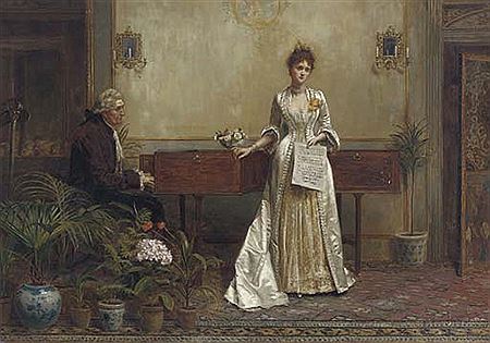 George Goodwin Kilburne I : 'Her first appearance'