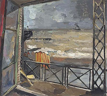 Allan Walton : Storm at Lowestoft