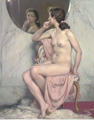 Auguste (Jules Marie) Leroux : A reflective moment