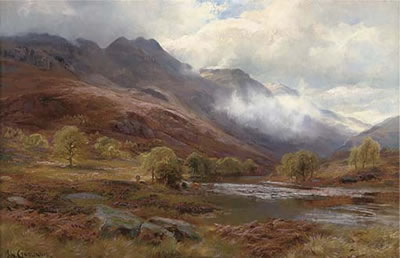 James Henry Crossland : In the Trossachs