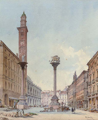 Gabriele Carelli : Piazza dei Signori, Vicenza