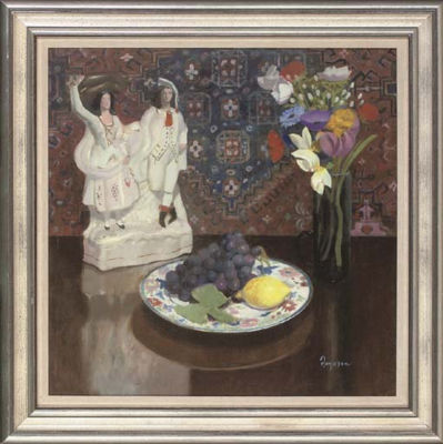 Dan Ferguson : Still life with Staffordshire figures