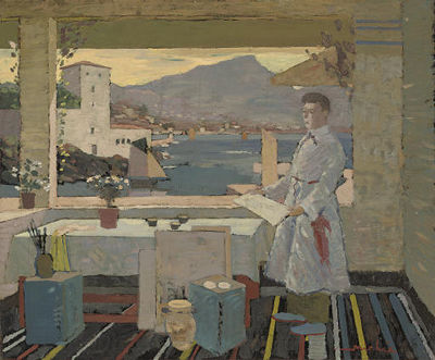 David Redpath Michie : Artist's studio, Italy