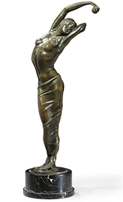 Jeno Kerenyi : BRONZE FIGURE