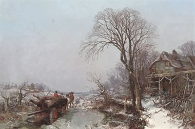 Charles Branwhite : A hard day's work, winter