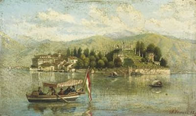 Giovanni Battista Ferrari : Isola Bella, Lago Maggiore