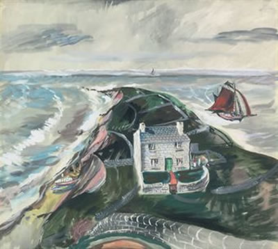 Rowland Suddaby : The Atlantic Cape, Cornwall