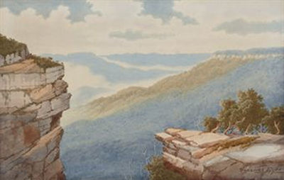 Gladstone Eyre : South Head, Sydney; and, The Blue Mountains