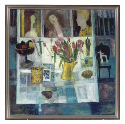 Marj Bond : Tulip Window