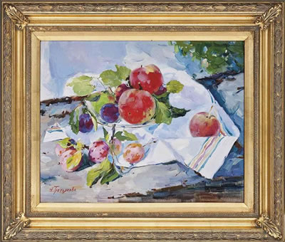 Natalya Tretyakova : Apples and plums