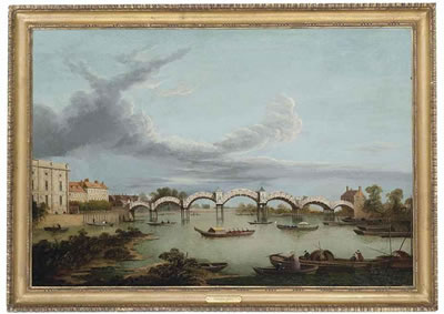 Joseph Paul : The Pagoda Bridge at Hampton Court