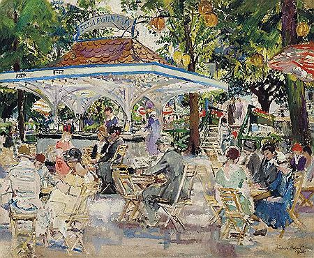 Margaret Fisher Prout : Soda Fountain, Battersea Park