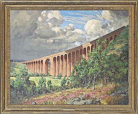 Howard Barron : Nairn Viaduct, on the Highland Main Line