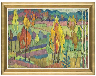 Victor Templin : The colours of autumn