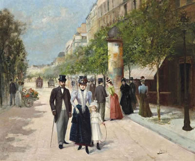 Jose Maria Jardines : A stroll through the streets of Paris