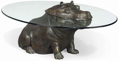 Mark Stoddart : 'CHEEKY HIPPO' OCCASIONAL TABLE, 2001