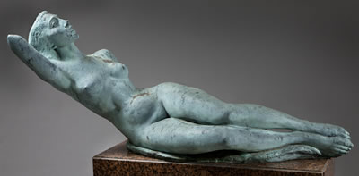 Charles Umlauf : 'Reclining Nude'