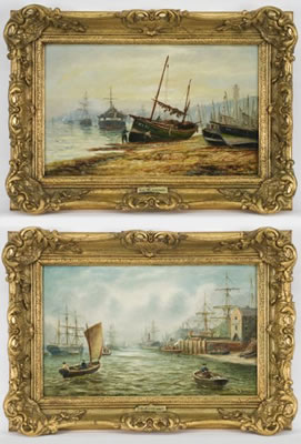 Bernard Benedict Hemy : Harbor scenes (2)