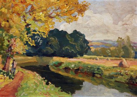 Frederick William Hull : Bend on the Lagan