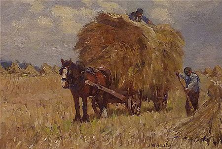 James William Booth : Harvest Field