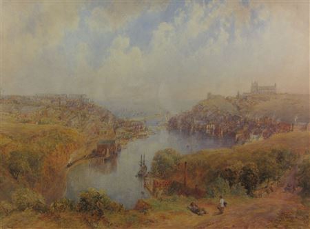 George Weatherill : Whitby from Larpool