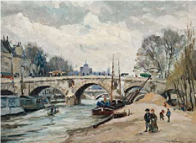 William Ashton : ON THE RIVER SEINE