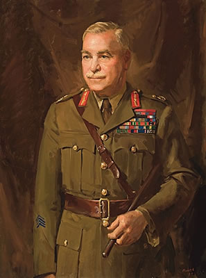 William Alexander (Sir William) Dargie : Portrait Of Field Marshall Sir Thomas Blamey, 1951