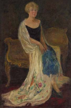 Grace Spaulding John : Portrait of Willie Cooper Hobby's Wife