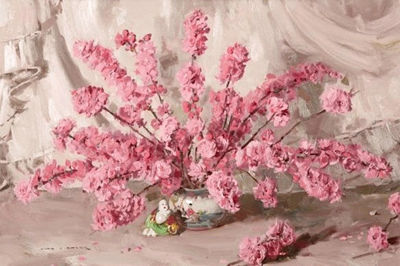 Alan Douglas Baker : Pink Peach Blossom