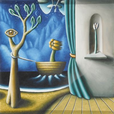 Robin Mason : 'The alcove, the boat and the tree'.