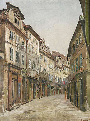 Jan B Minarik : A Prague Lane