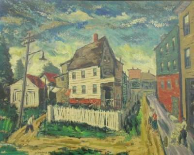 Harry Shoulberg : Town Scene