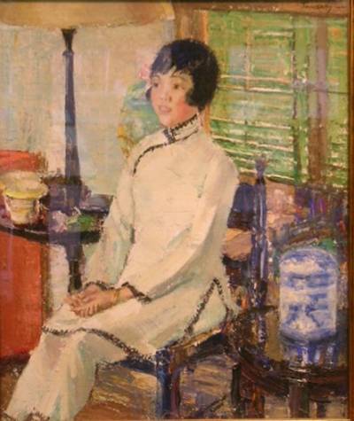 David Tauszky : Seated Woman