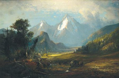 Henry Arthur Elkins : Colorado Mountain Scene