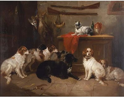 George (Smith) Armfield : Sir Walter Scott's Dogs, 1854