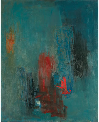 Albert Kotin : Abstraction, 1960