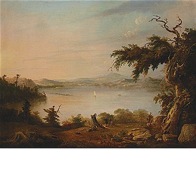 Charles Codman : Sebago Pond, Main[e], 1831