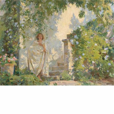 Jane De Glehn : The White Villa