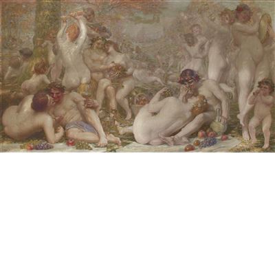 Auguste Leveque : Bacchanale, 1919