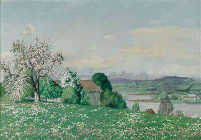 Philipp Graf : 'Frühling in Oberbayern